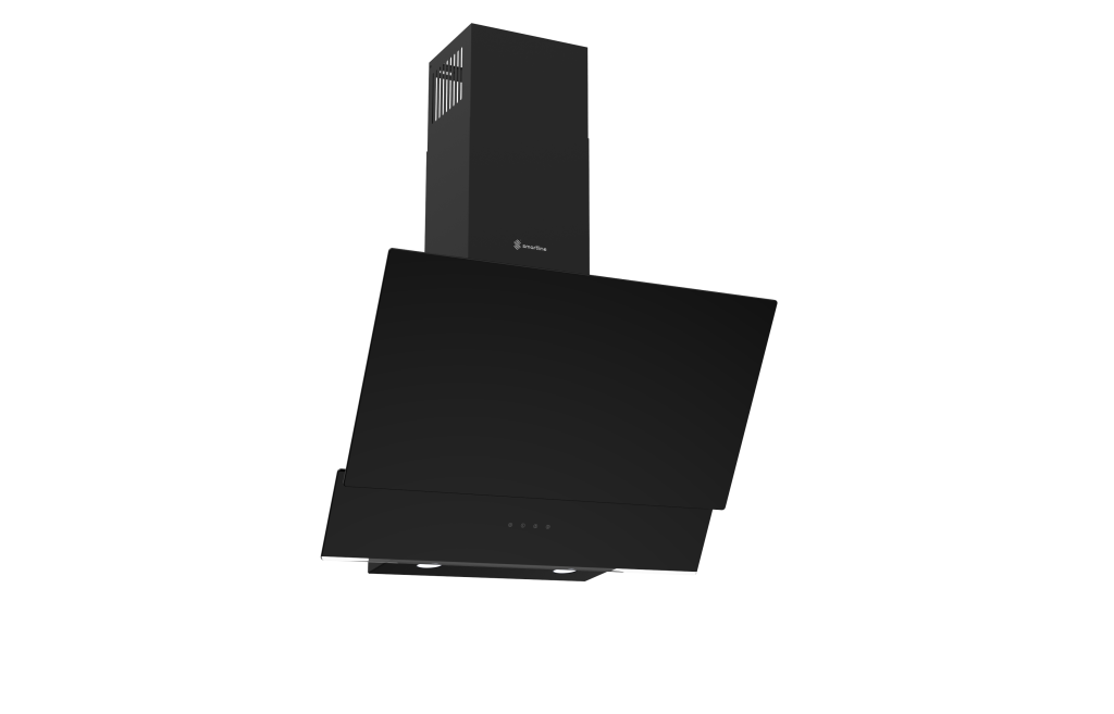 ٦٠ سم شفاط مائل باللون الأسود