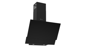 60 CM Black inclined hood