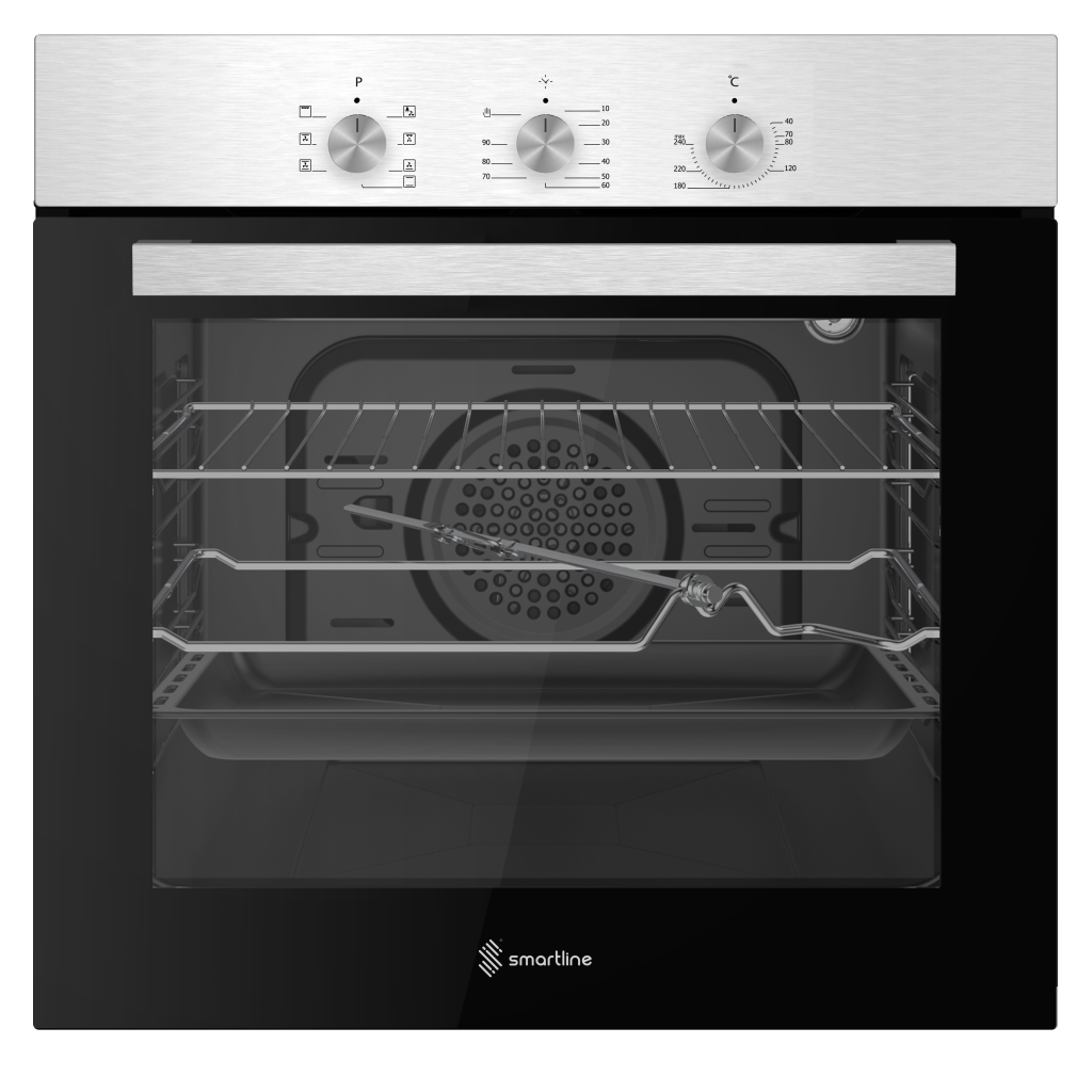 فرن كهربائي مدمج ٦٠ سم مع ٣ مقابض